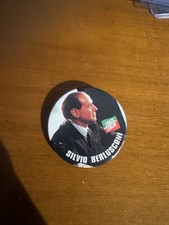 PINS Distintivo Spilla Forza Italia Silvio Berlusconi Spilla Da Giacca