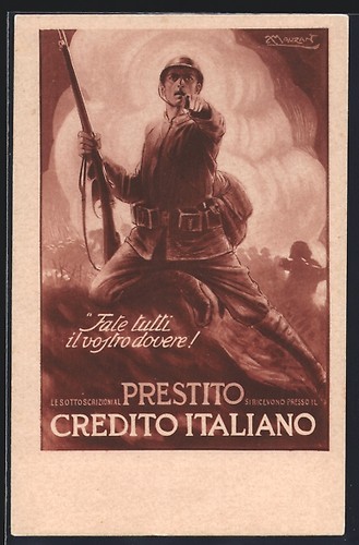 Cartolina artista mauzan - cartolina,