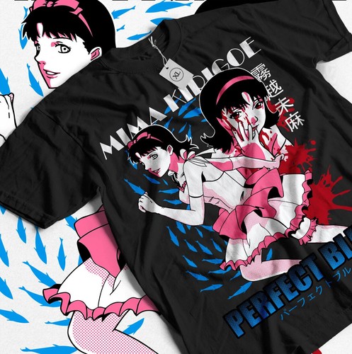 Shirt mima kirigoe blu - t-shirt,