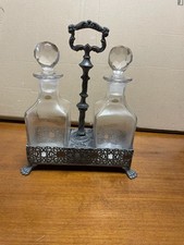 Porta Olio e Aceto in peltro