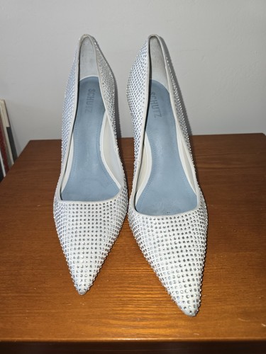 Schutz lou cristallo strass - cristallo,