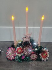 Target Centrotavola Natalizio Ispirato Vintage Stile Retrò Decorazione