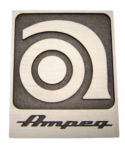 New plaque ampli logo - logo, ampeg