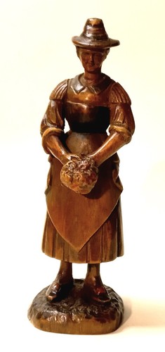 Antica scultura legno di - scultura, in
