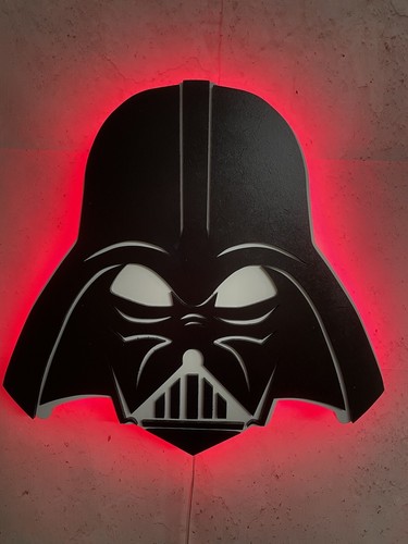 Darth vader lampada led star - vader,