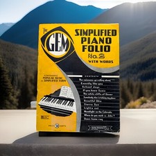 The gem folio pianoforte - gem,