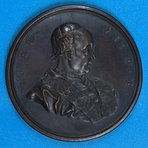 Leone xii medaglia 1823 - leone,