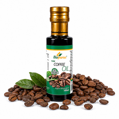 Olio chicchi caffè - di,
