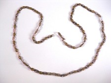 Antico Collana Placcato Oro, 9,24 G