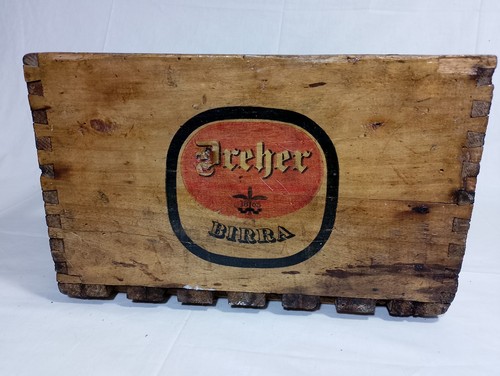 Cassetta legno birra dreher - cassetta,