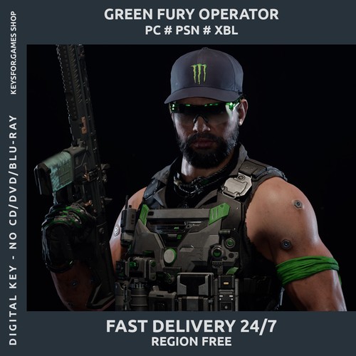 Bo7 green fury operator - bo7,