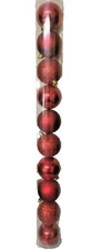 Palline Albero Di Natale Rosso