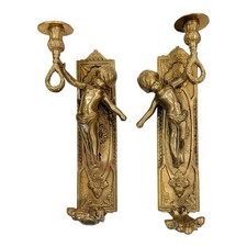 Applique da parete in ottone