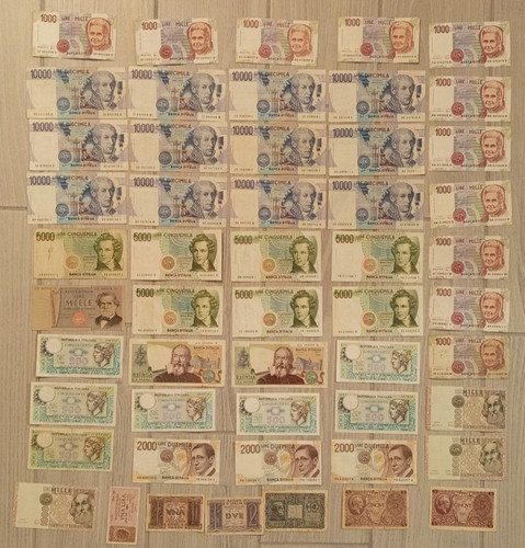 Lotto pezzi lire - lotto, 5000