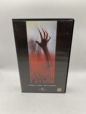 PSYCHO (1998) UK EX RENTAL VHS VIDEO Horror Remake LARGE BOX -PAL - RARE