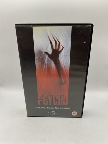 Psycho rental vhs - uk, ex