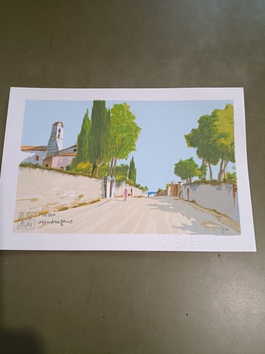 Serigrafia firmata aldo - ,