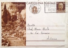 § CART. POST. TURISTICA 1936 - GRIMALDI (IMPERIA) N°8 FILAGRANO