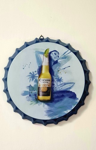 Targa metallo tappo birra - tappo,