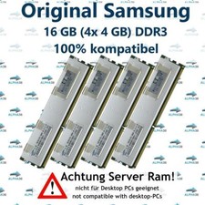 RAM server 16 GB (4x 4 GB)