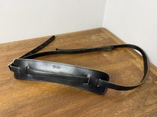 Vintage Fender cinturino pelle nero anni 50 60 usato in ottime condizioni custodia Candy Stratocaster Tele