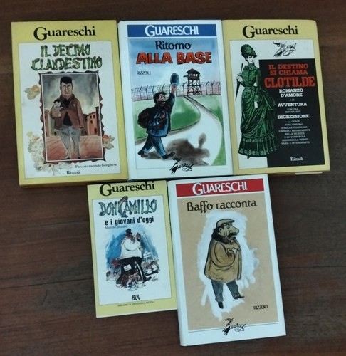 Lotto libri guareschi - di,
