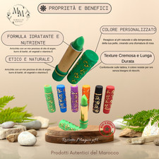 Rossetti Magici dal Marocco  Cambiacolore, Idratanti, Lunga Durata, pH Set di 2 
