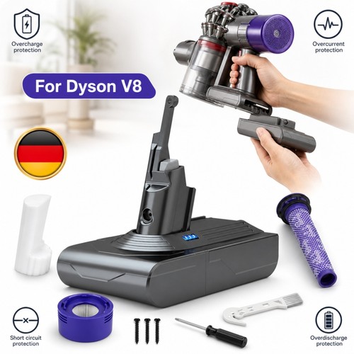 6000 mah per batteria - mah, dyson