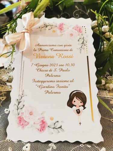 Invito prima comunione - invito,