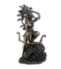 Statua resina bronzata di