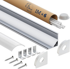 Profilo Angolare LED 1 M 6 Pz