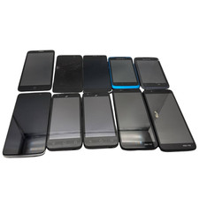 Lot of 10 Smartphones Alcatel