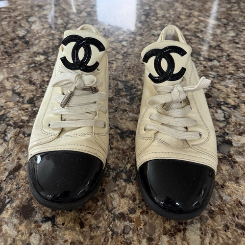 Chanel beige black - beige/black, cap