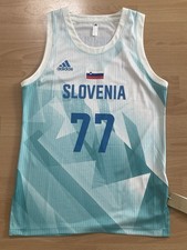 Maglia Slovenia Luka Doncic NBA Basketball Adidas Autentica S M Jersey