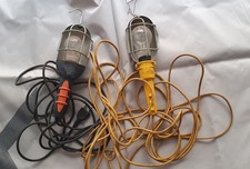 Lampade Officina Vintage - Nera e Gialla 