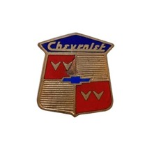 *HH* Medaglia Spilla Placca Logo Chevrolet Car Auto Macchine Cars Medal 