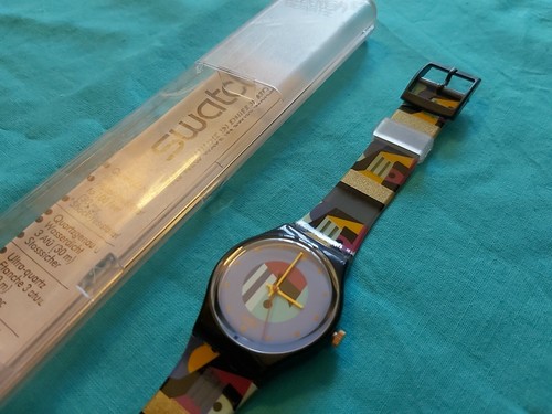 Swatch gent 1992 gb141 gold - 1992,