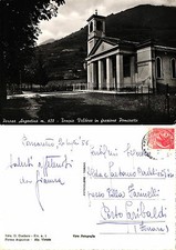 CARTOLINA POSTCARD  V.TA  PEROSA ARGENTINA TEMPIO VALDESE  (BN 20.07.1956)