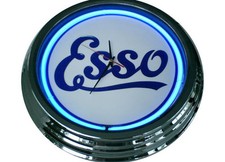 N-0214 Esso - Orologio Neon
