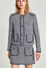ZARA Tweed Boucle Coord