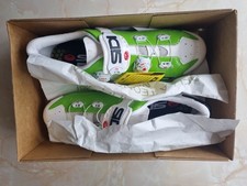 Scarpe Sidi Wire Air. Suola in carbonio taglia 47 verde fluo/bianco nuova