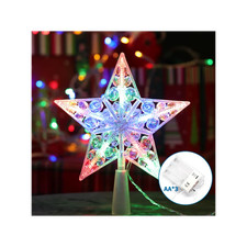 Puntale a stella luminoso per