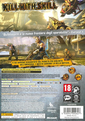 Xbox 360 bulletstorm ufficiale - bulletstorm,