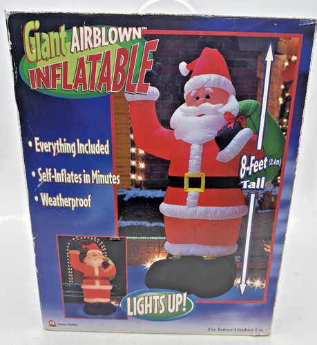 Babbo natale gonfiabile - babbo,