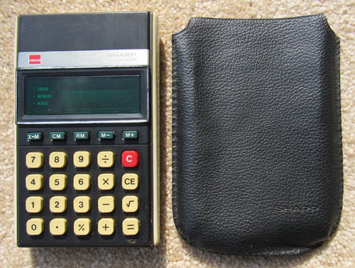 Calcolatrice elettronica sharp - calcolatrice,
