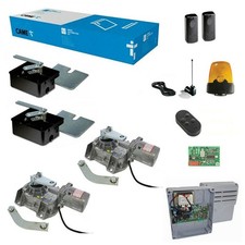 Kit Completo Came Frog-AE + 2 Casse Di Fondazione Frog-cfn Motori Interrati 230v
