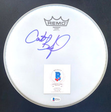 CARTER BEAUFORD FIRMATO 10" POLLICI DRUMHEAD DRUM HEAD DAVE MATTHEWS BAND DMB BAS