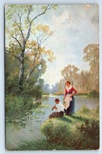 Man Playing A Chalumeau By The