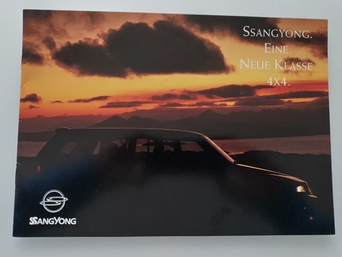 Brochure ssangyong musso per - brochure,
