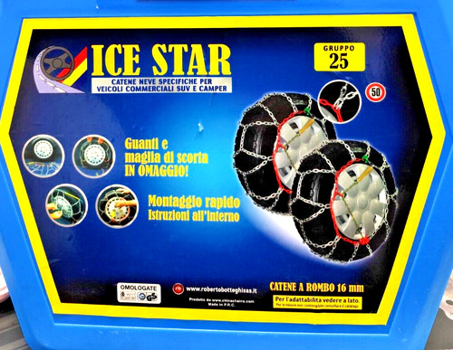 Catene neve rombo 16mm - a,